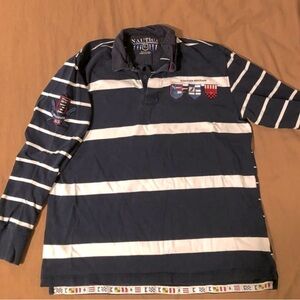 NewVintage Men's Nautica Polo Shirt Sz L